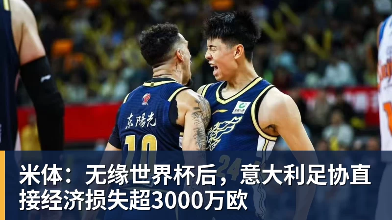 米体：无缘世界杯后，意大利足协直接经济损失超3000万欧